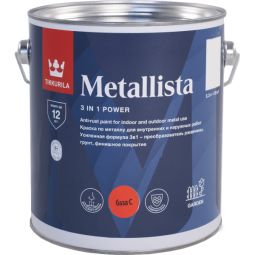 Краска Tikkurila по ржавчине Metallista Металлиста