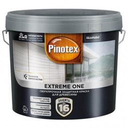 Краска PINOTEX Extreme One сверхпрочная защитная для древесины