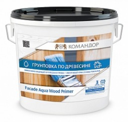 Facad Aqua Wood Primer грунтовочный антисептик 