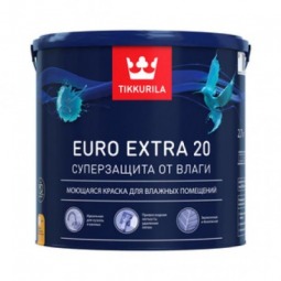 Краска Tikkurila для влажных помещений Euro Exta 20 