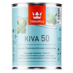 Лак мебельный Tikkurila Kiva 50 Кива 50