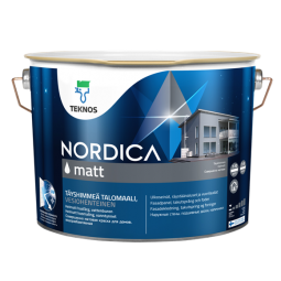 Teknos Nordica Matt краска для домов