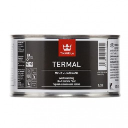 Kраска Tikkurila Termal термостойкая черная п/мат 0.33 лит.
