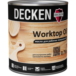 Масло для столеницы, деревьянной посуды и.т.д DECKEN Worktop Oil